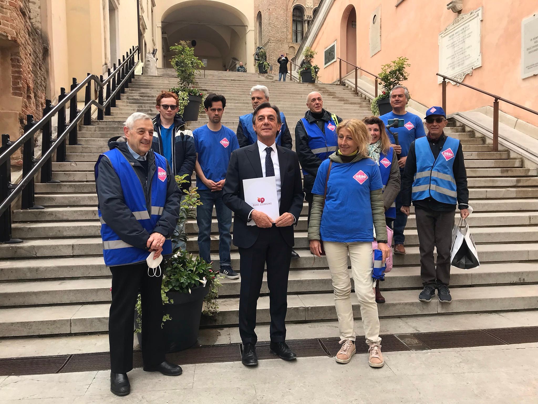 Padova. Patto di collaborazione tra il Comune e il Gruppo Volontari Retake