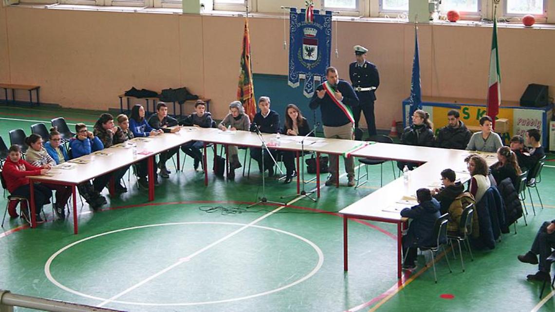 ARZERGRANDE consiglio comunale ragazzi