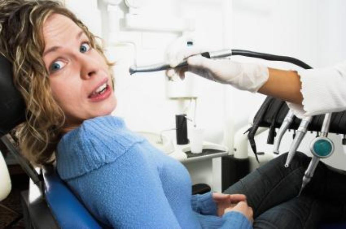 Visit at the dentist's surgery