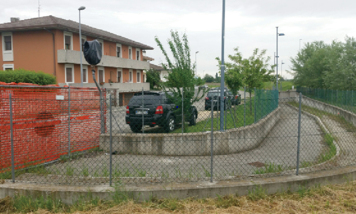 sottopasso abbandonato rovigo