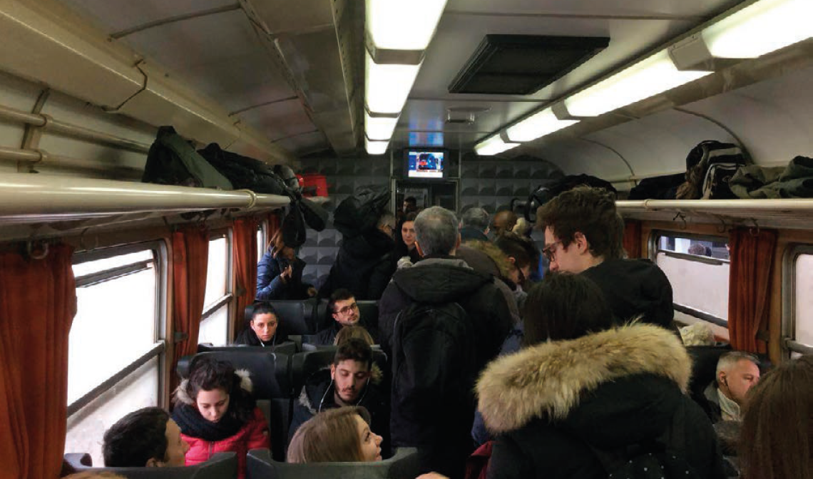 interno di un treno