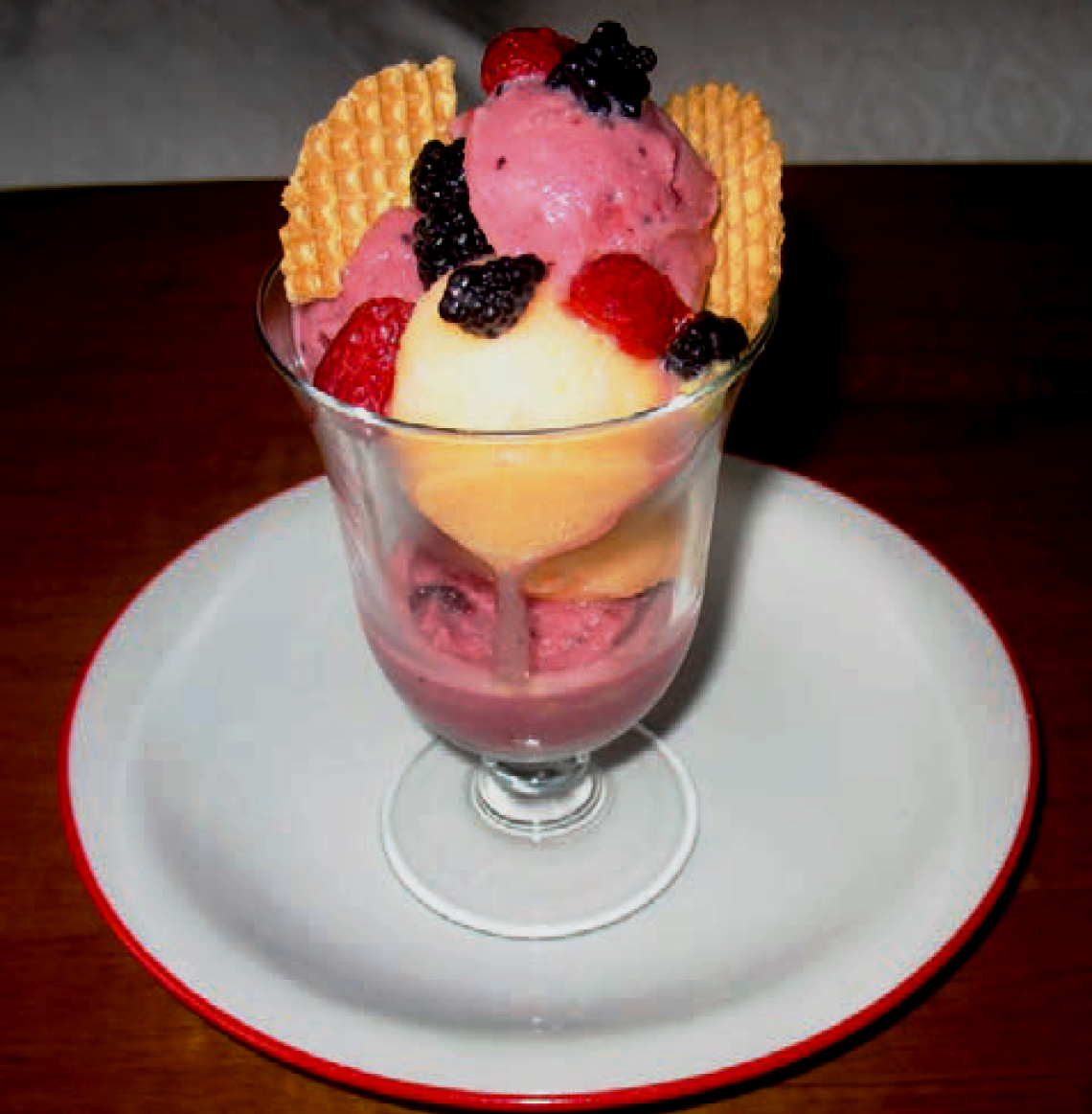 gelato frutti di bosco