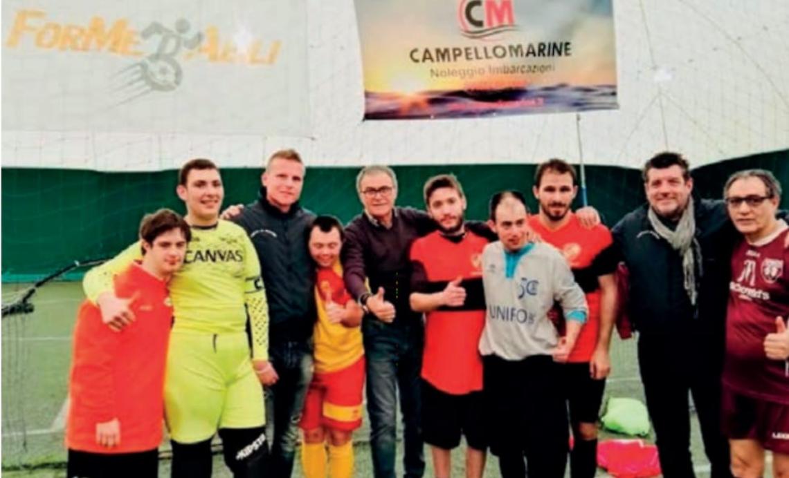 calcio disabilità martellago