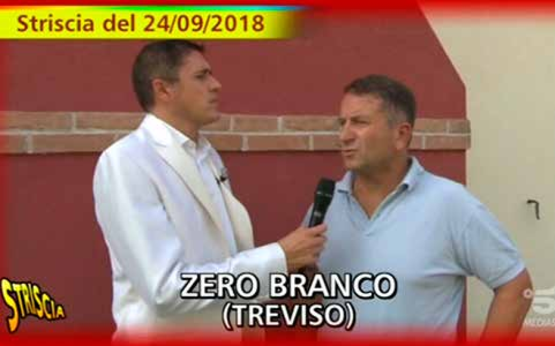 striscia la notizia zero branco