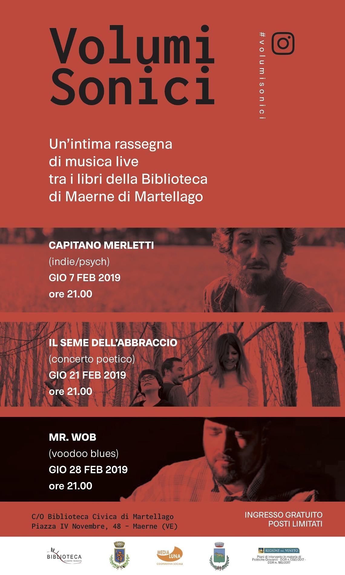 locandina Volumi Sonici Maerne