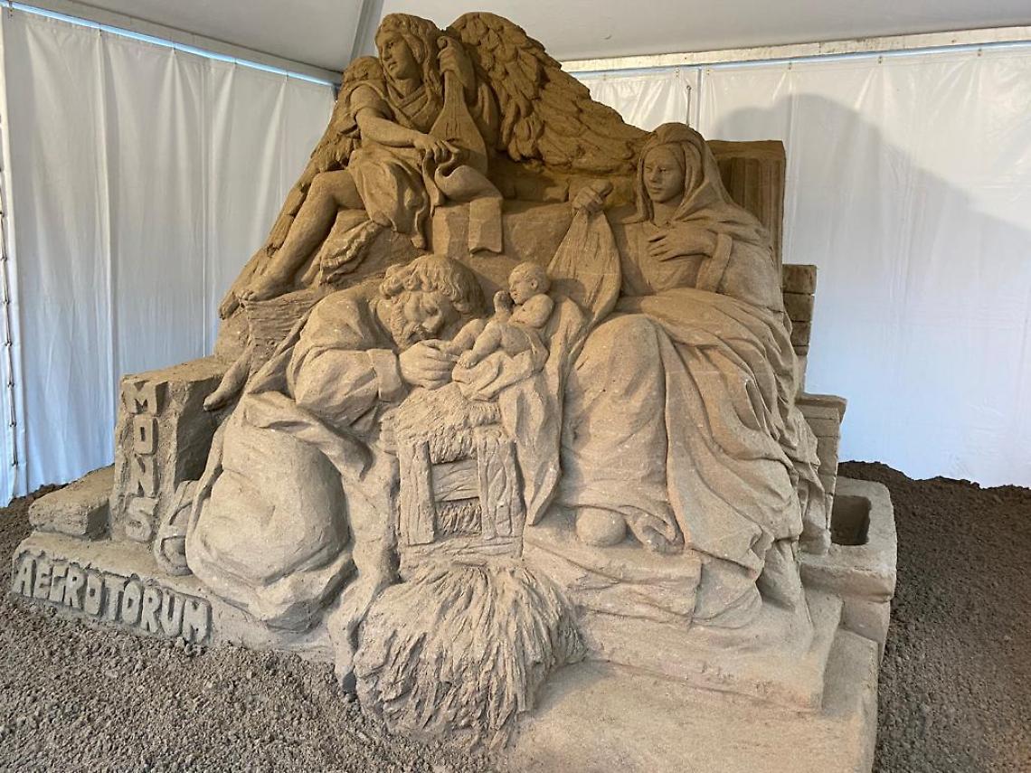 solo presepe di sabbia montegrotto