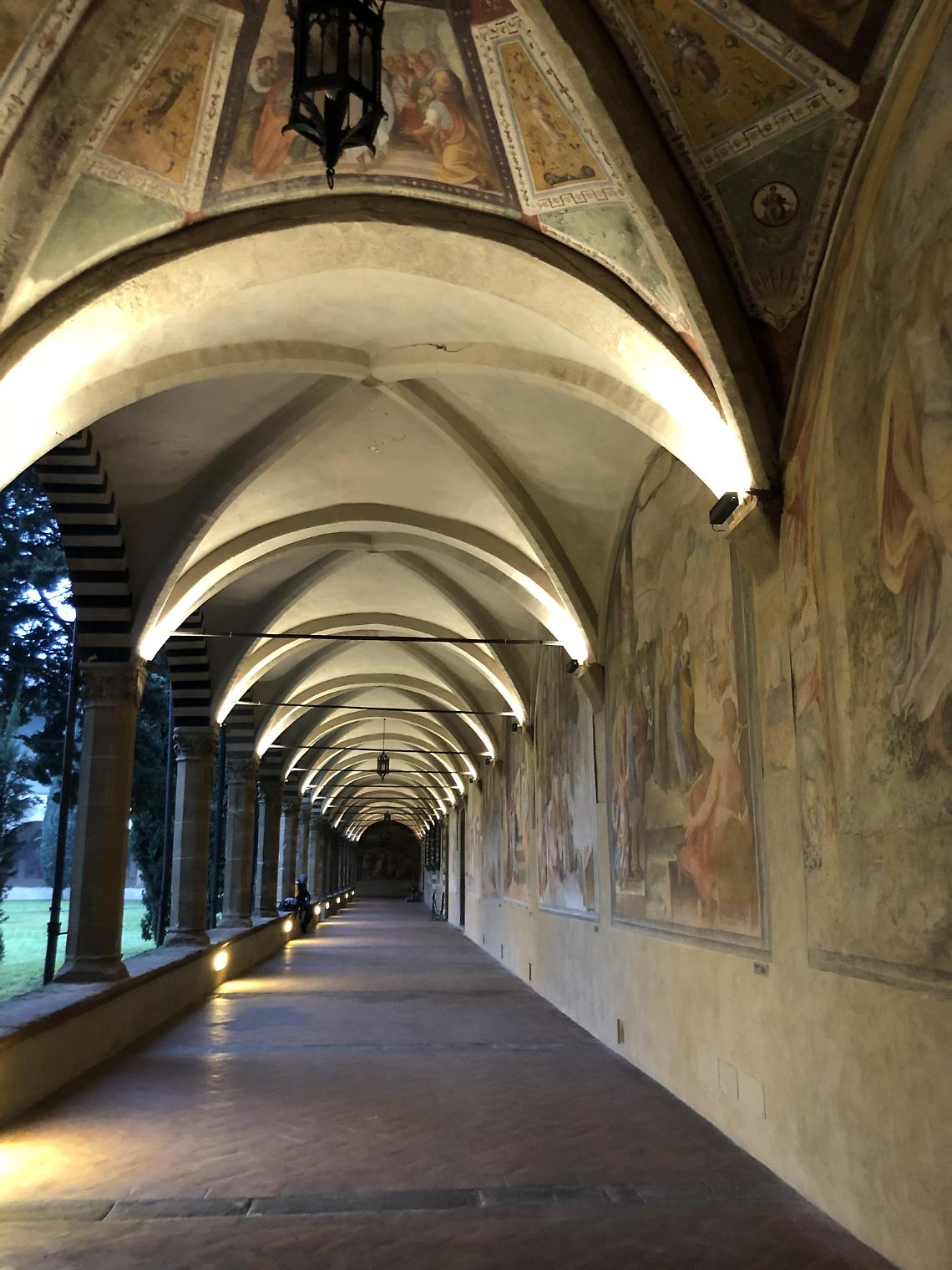 Rigoni serale chiostro firenze