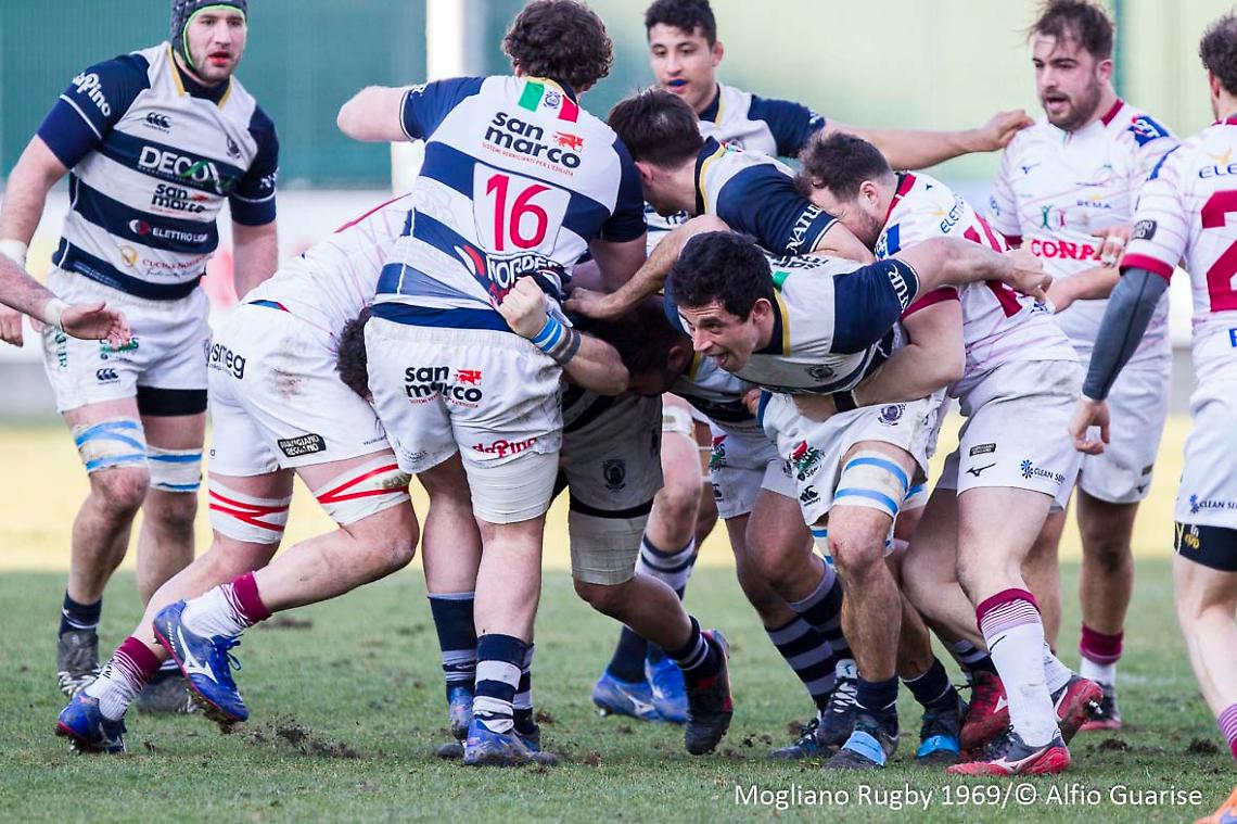 14/02/2021; Foto Alfio Guarie; Peroni Top10 Stadio Mirabello di Reggio Emilia; Valorugby Emilia v Mogliano Rugby 1969; XIII giornata; rugby;