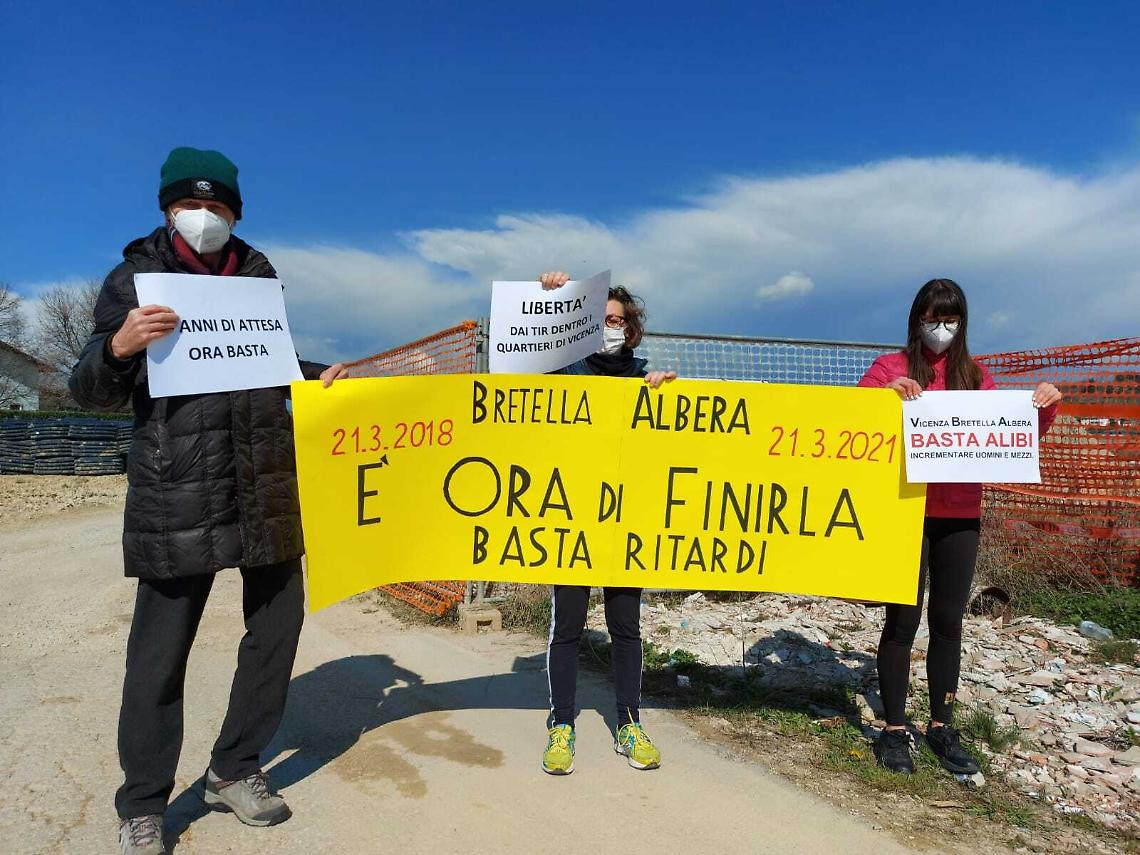 Bretella Albera dimostrazione 20 marzo