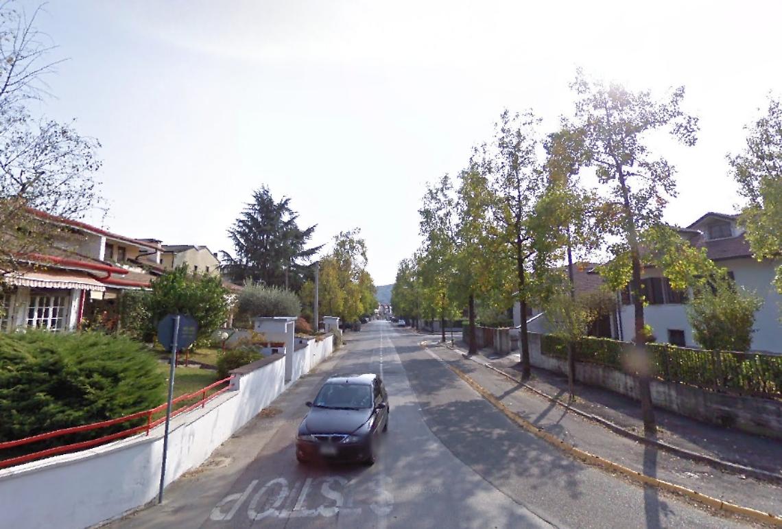 Via Dante Alighieri a Altavilla Vicentina