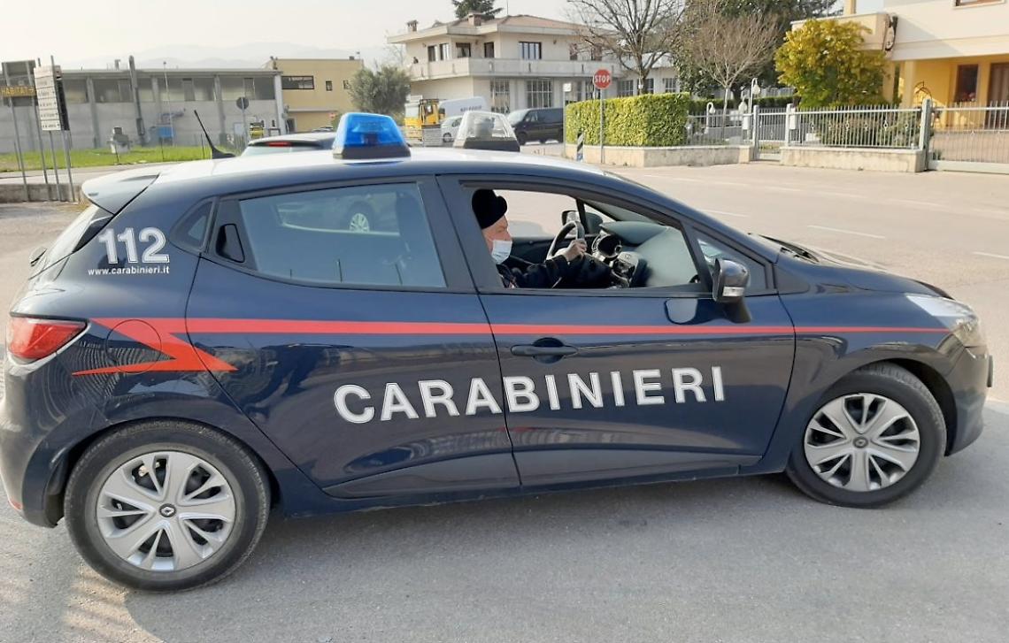 carabinieri a Castelgomberto