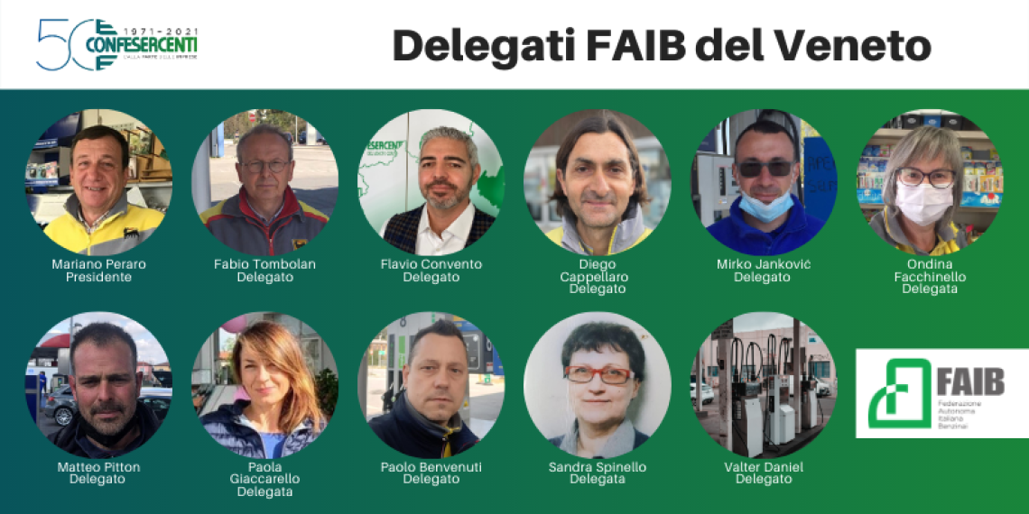 Mariano Peraro, riconfermato presidente faib-confesercenti