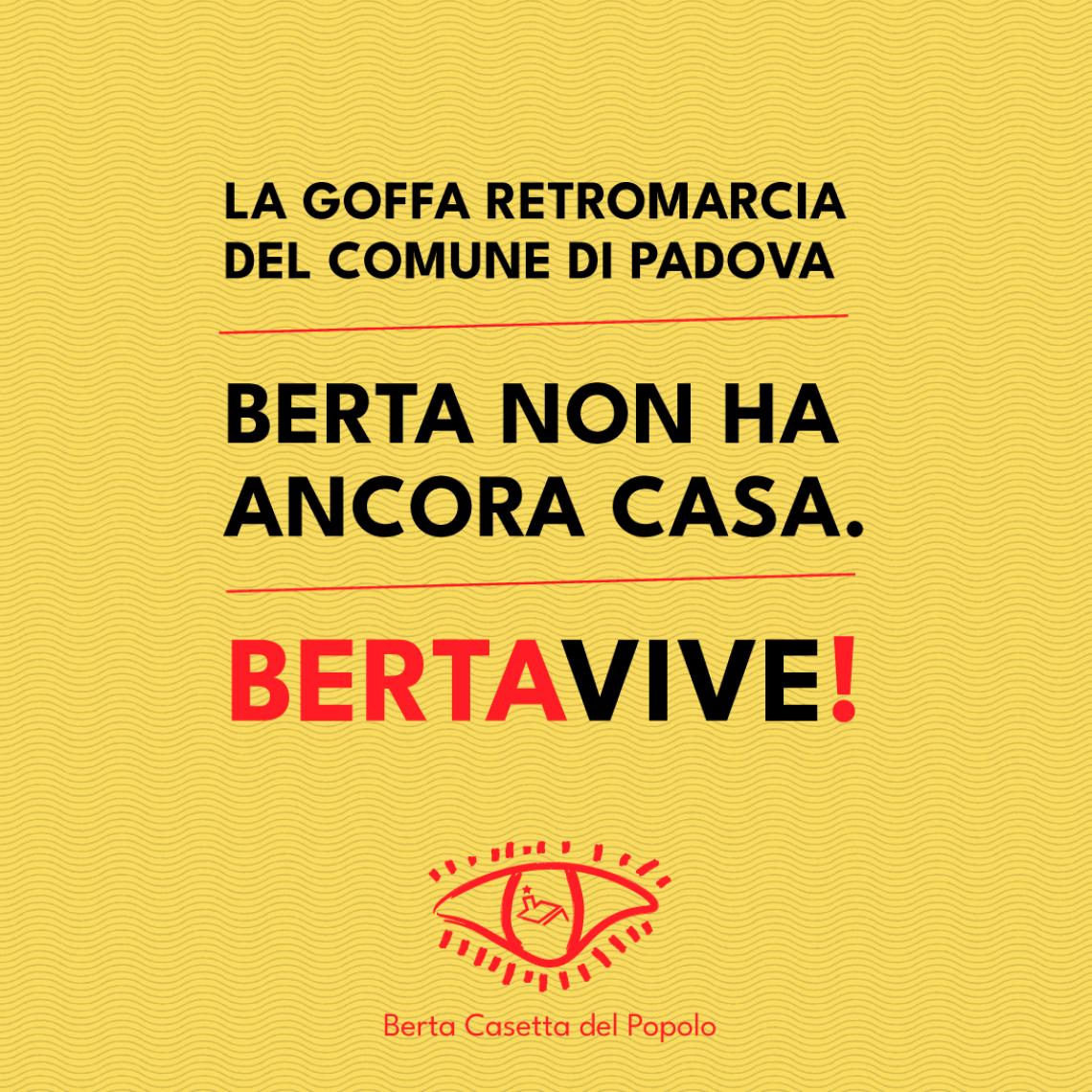 Padova, casetta Berta: goffa retromarcia dell'amministrazione comunale