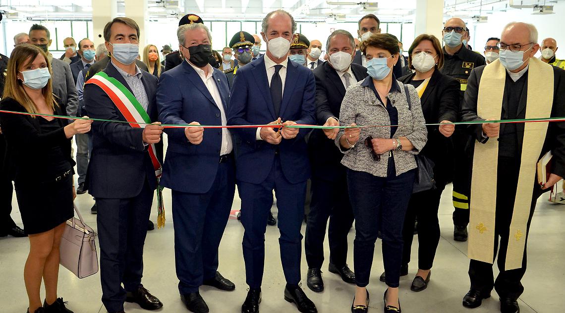 centro vaccinale Villorba inaugurazione 01
