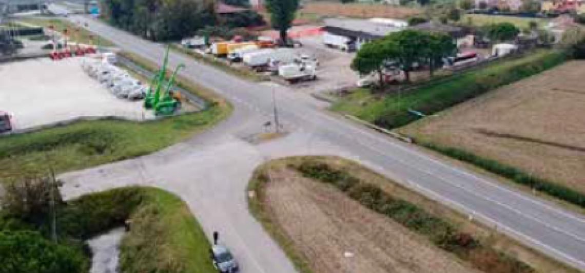 rotatoria taglio di po