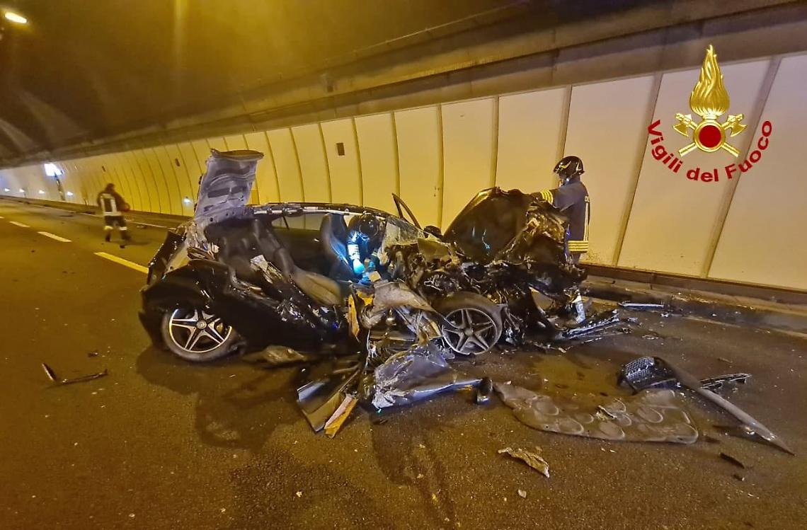 Vicenza incidente galleria
