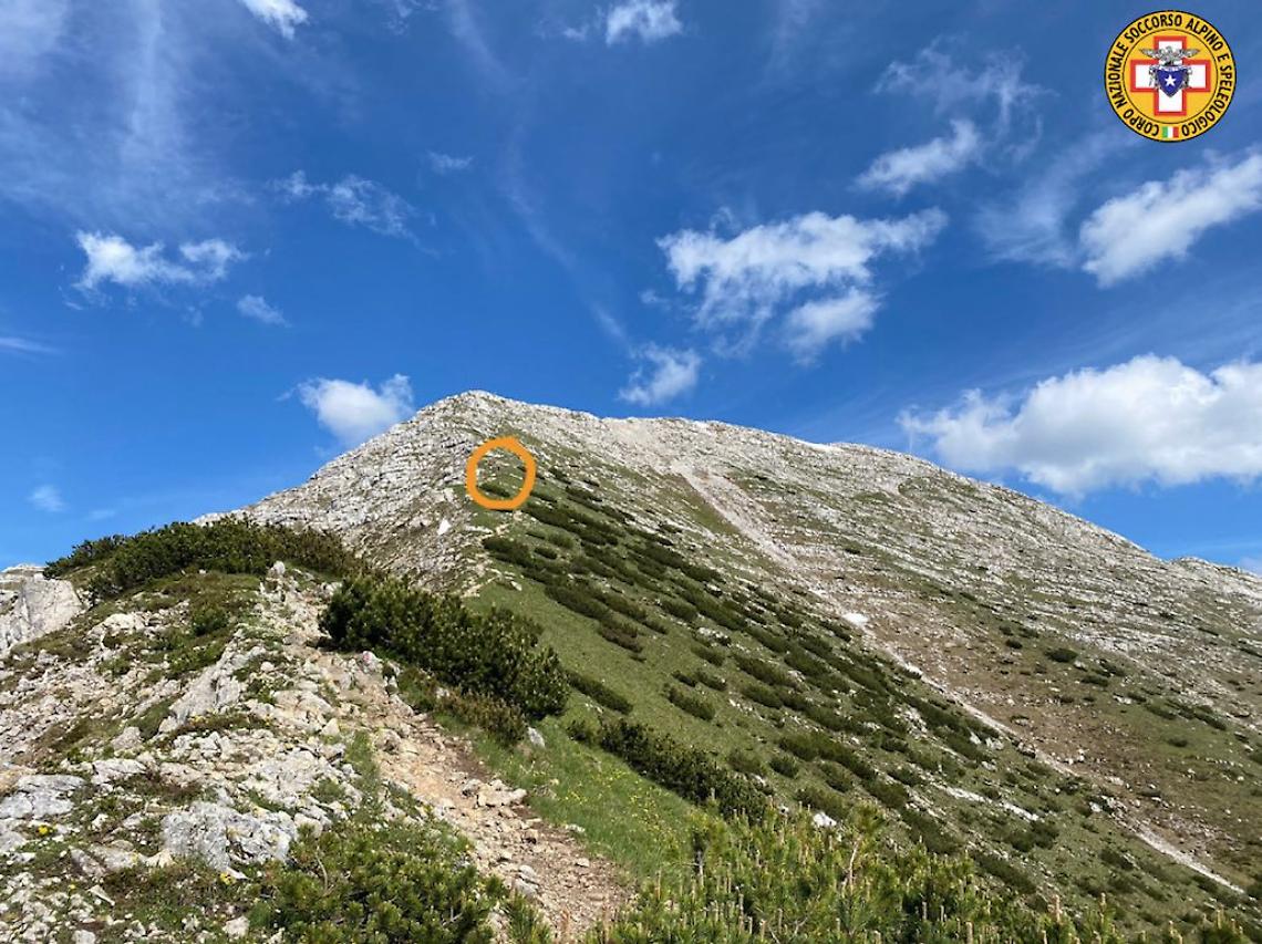 in difficoltà sul portule