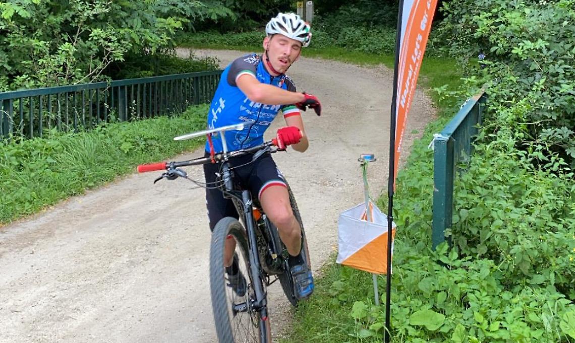 mtb-O Fabiano Bettega vincitore 2020 dei mondiali di Ungheria