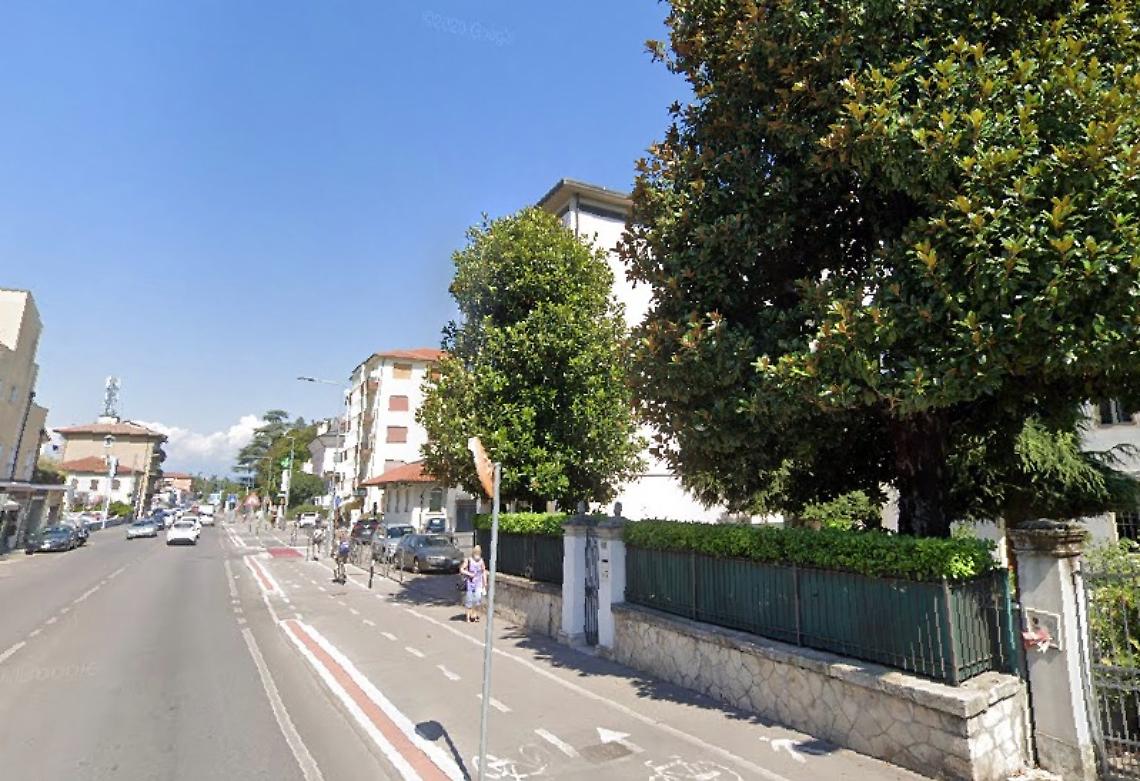 viale della pace il luogo del fermo del nigeriano