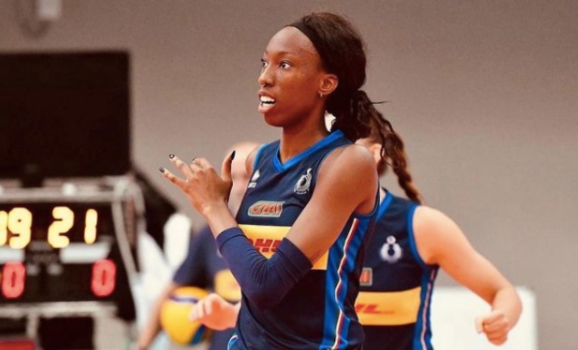 Paola Egonu in nazionale foto Cucchetti