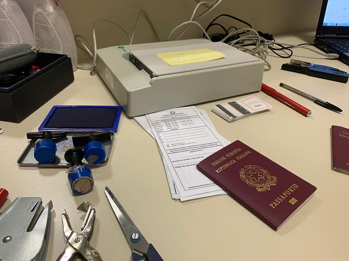 abano terme servizio rilascio passaporti