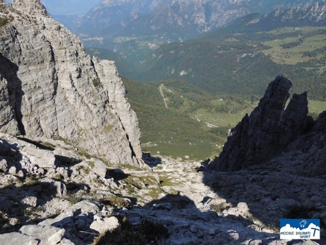 Giaron scala verso valle