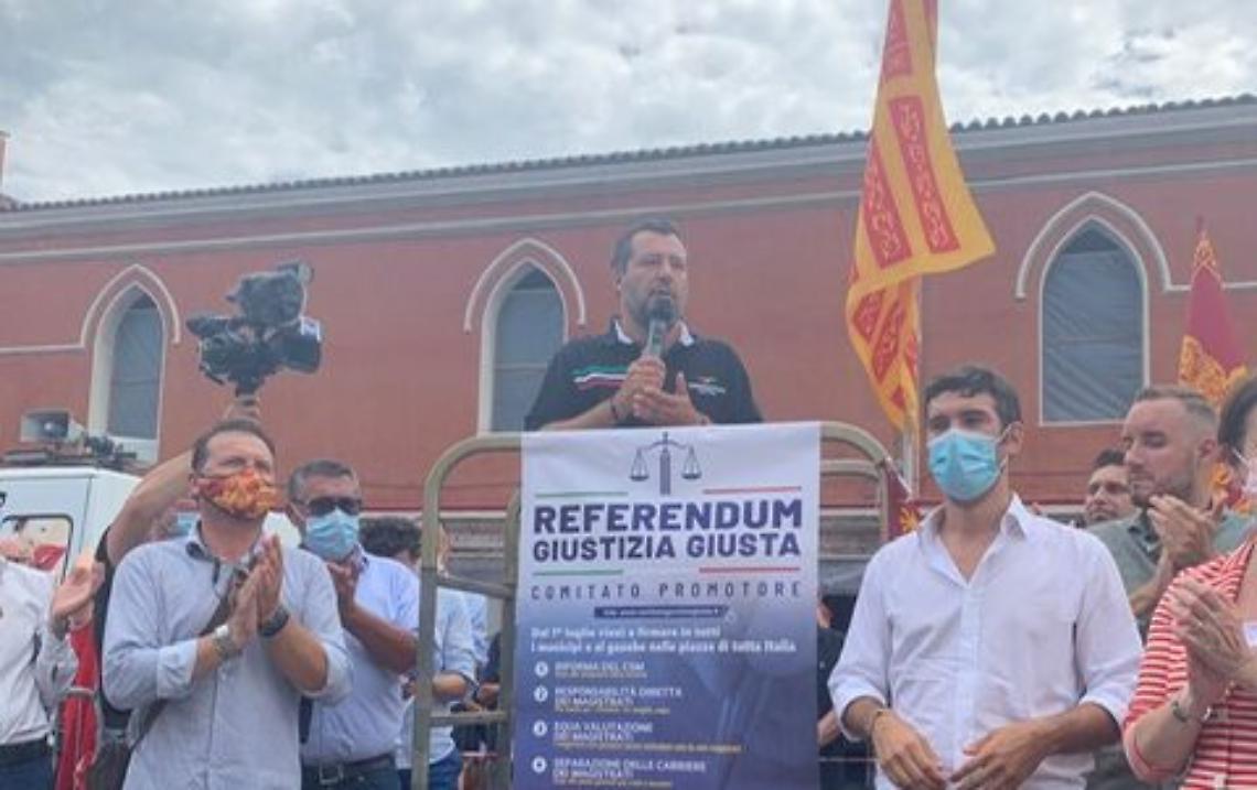 salvini a chioggia