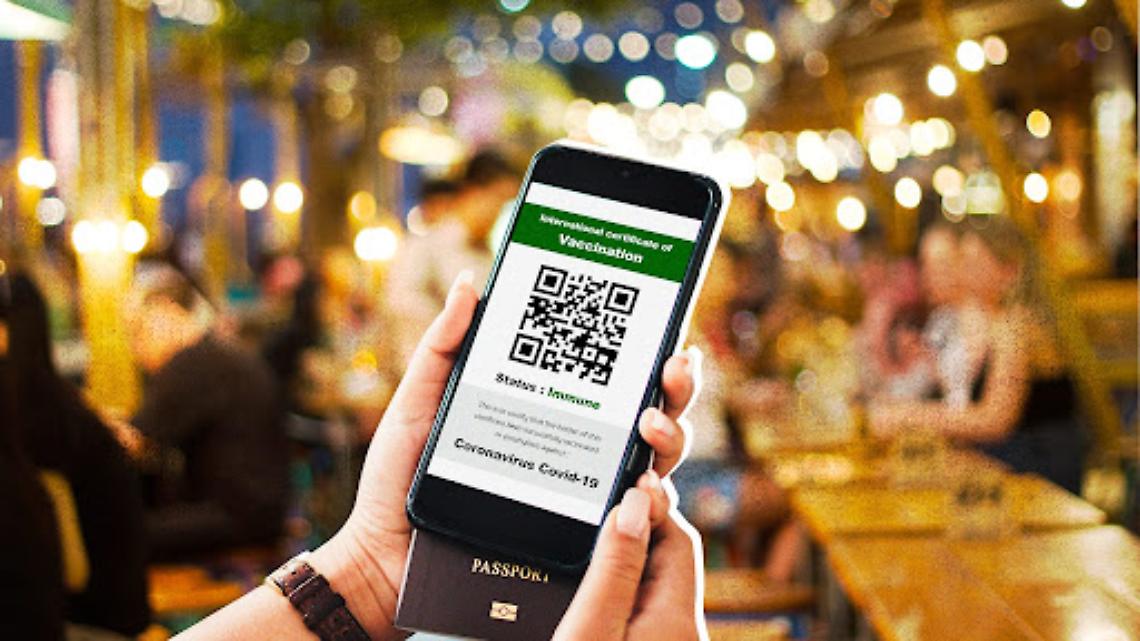 Green pass e locali immagine