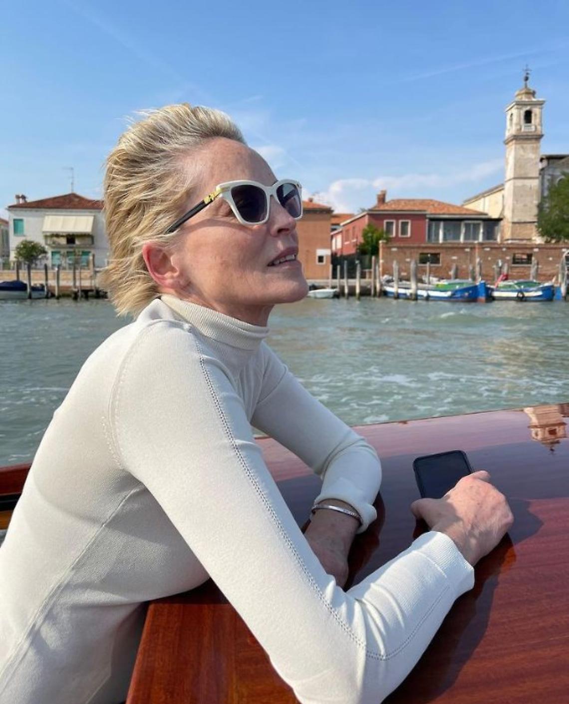 sharon stone venezia1