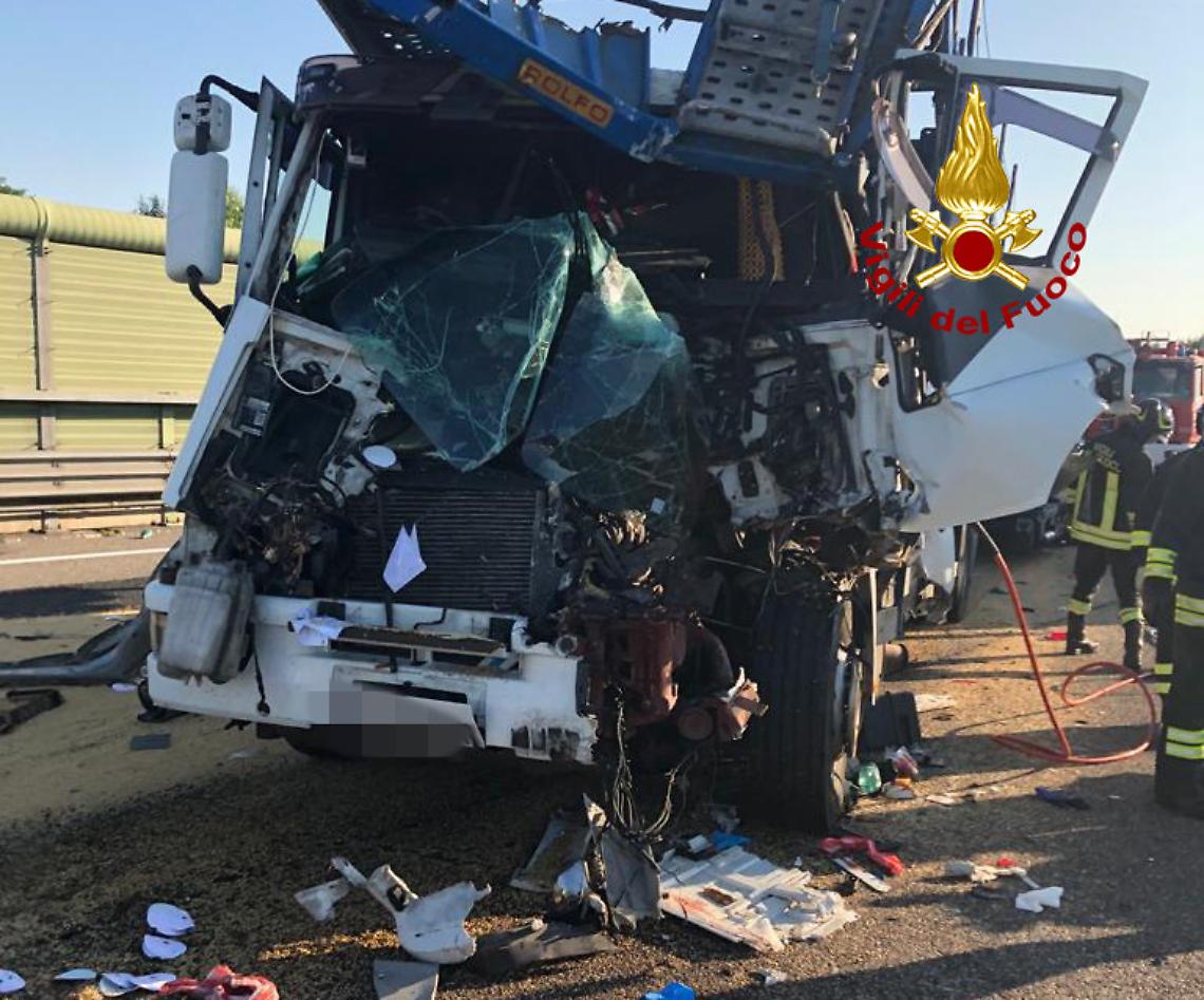 vigili del fuoco incidente