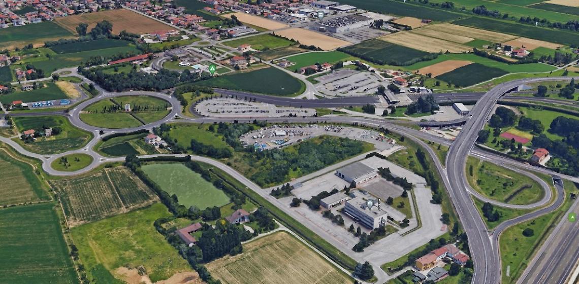 piattaforma rifiuti vicenza est volo uccello