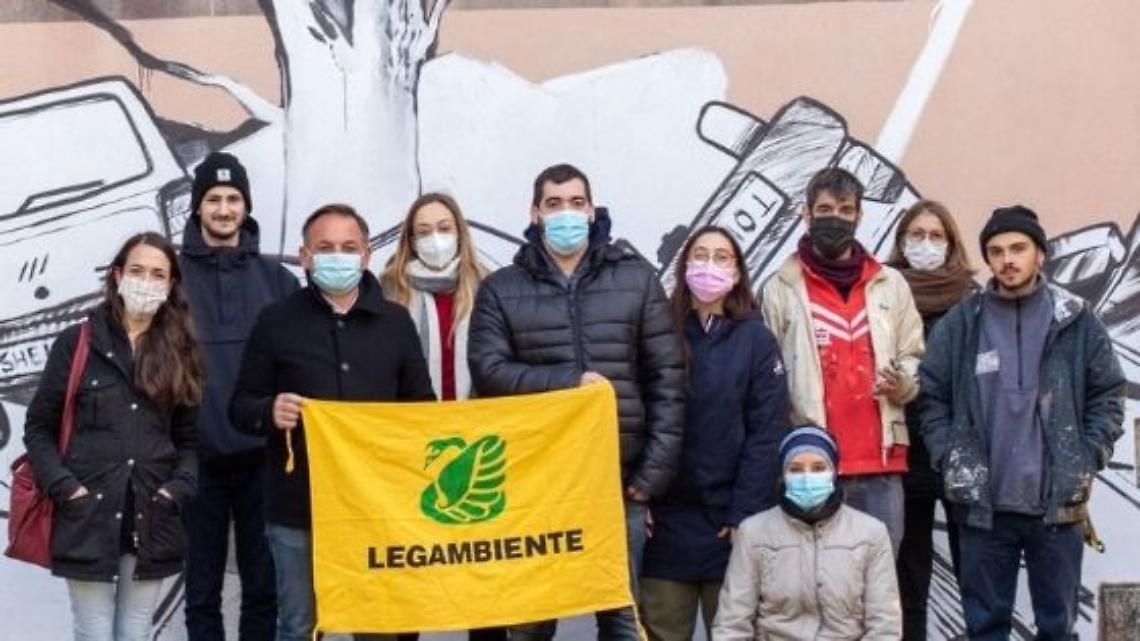 Murale villa Lattes autori orizzontale