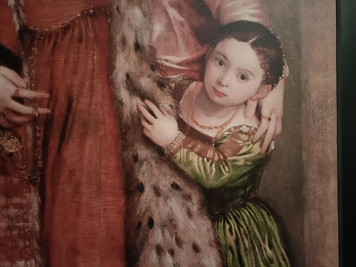 Livia Thiene di Paolo Veronese particolare