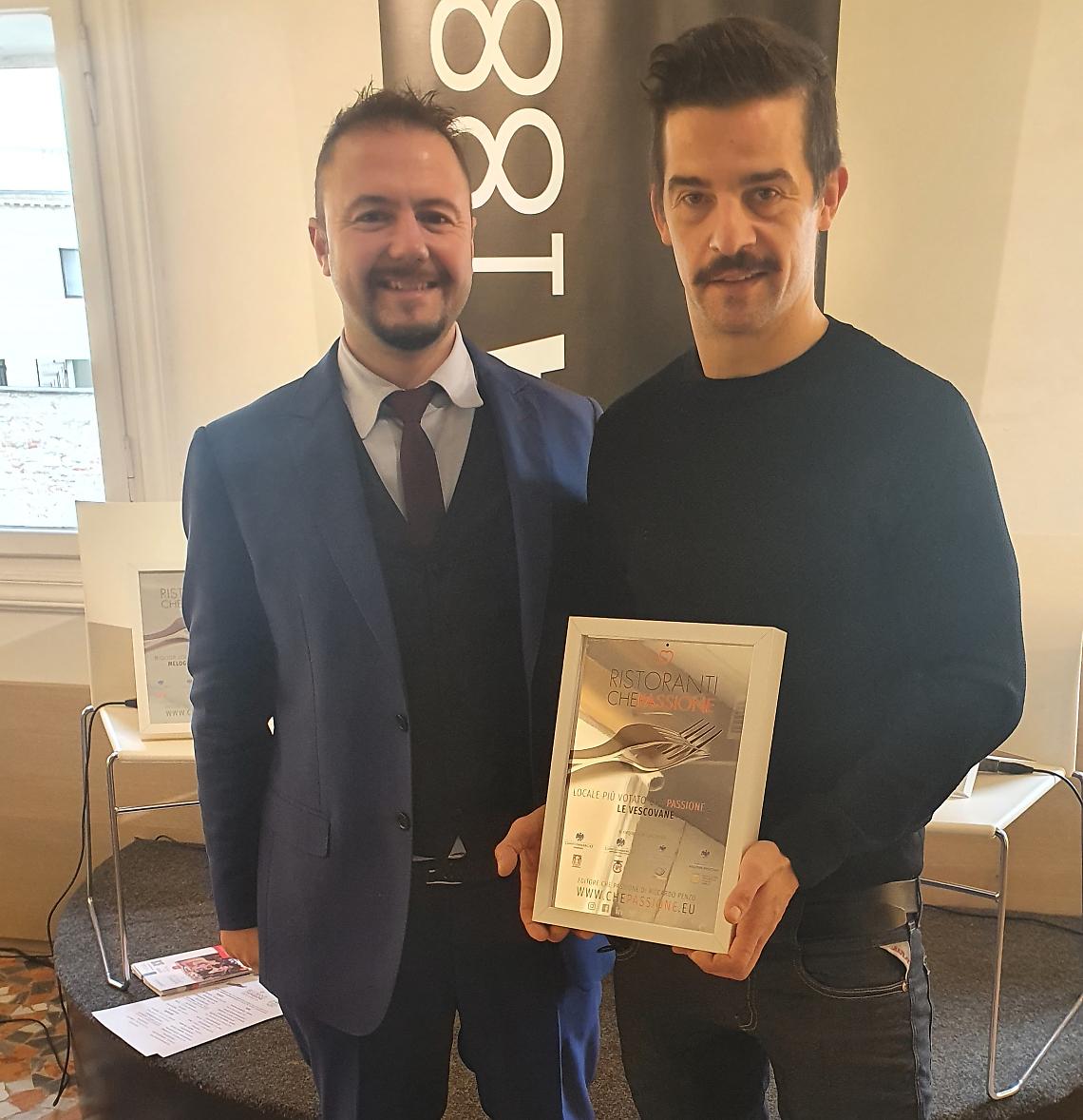 Riccardo Penzo con davide Pauletto