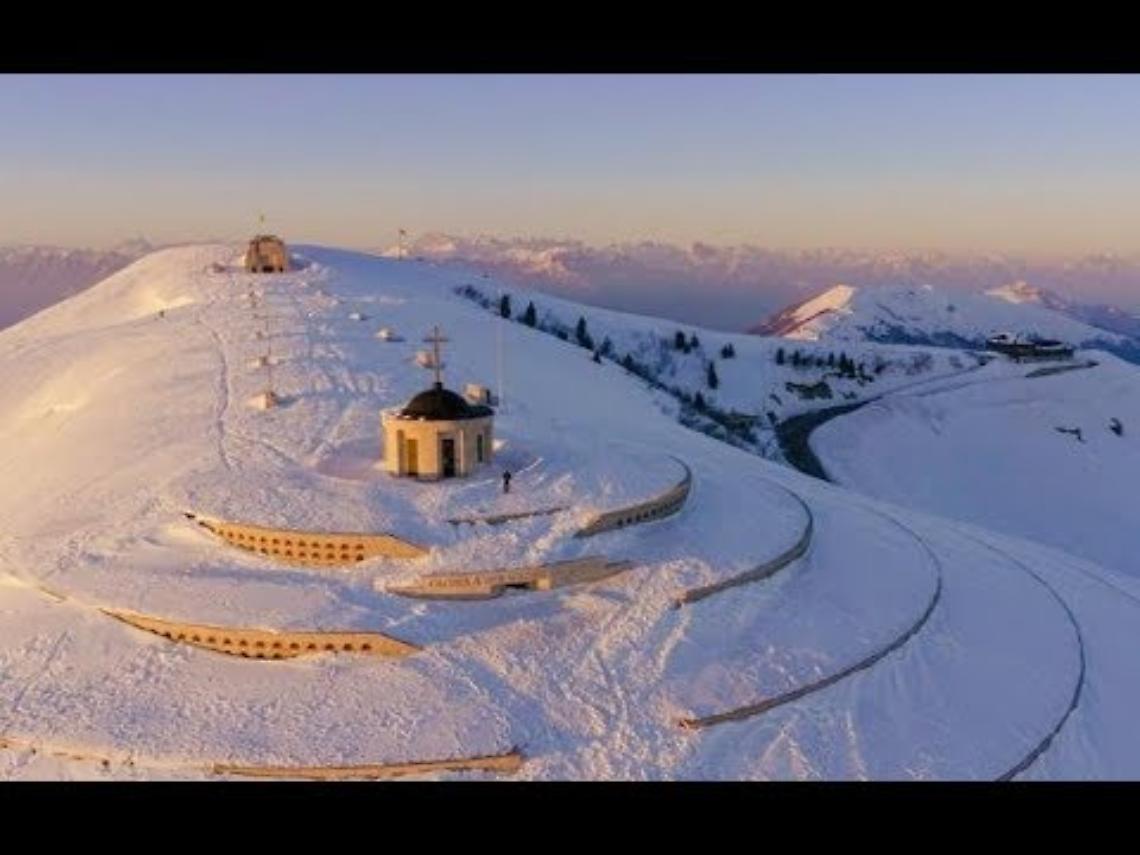 Cima Grappa innevata