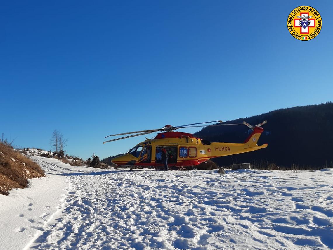 Marcesina intervento di soccorso