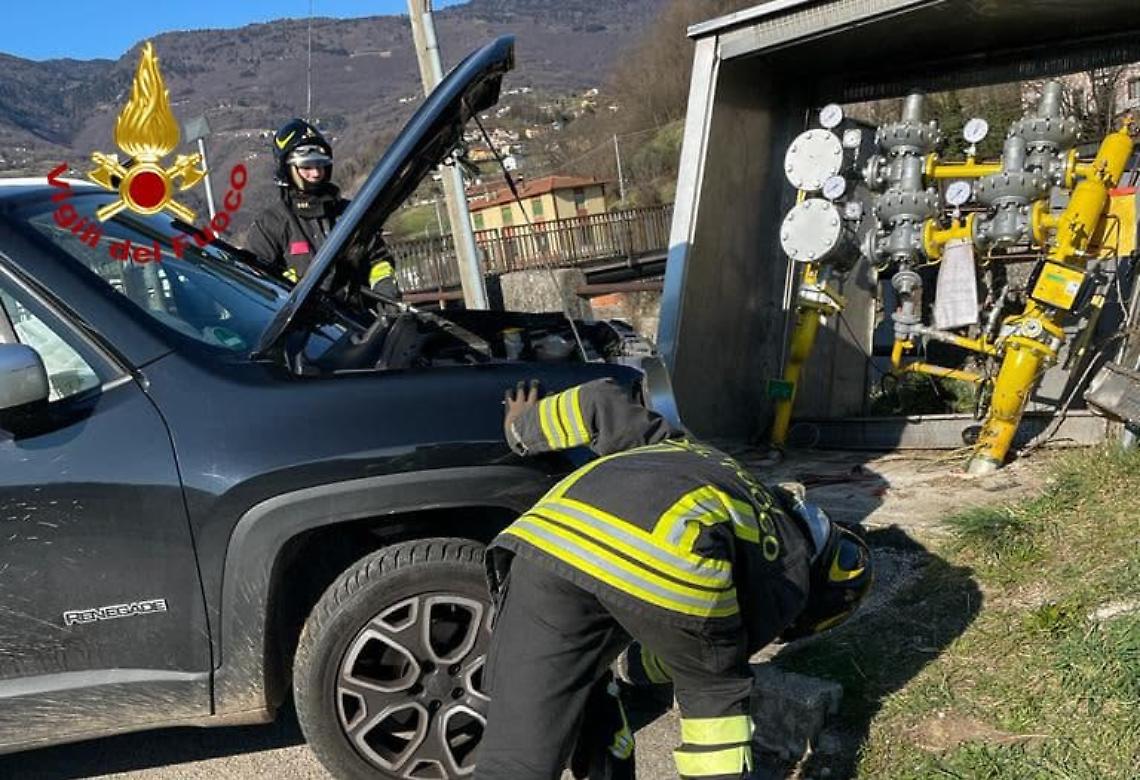 Lugo incidente 2 gas metano