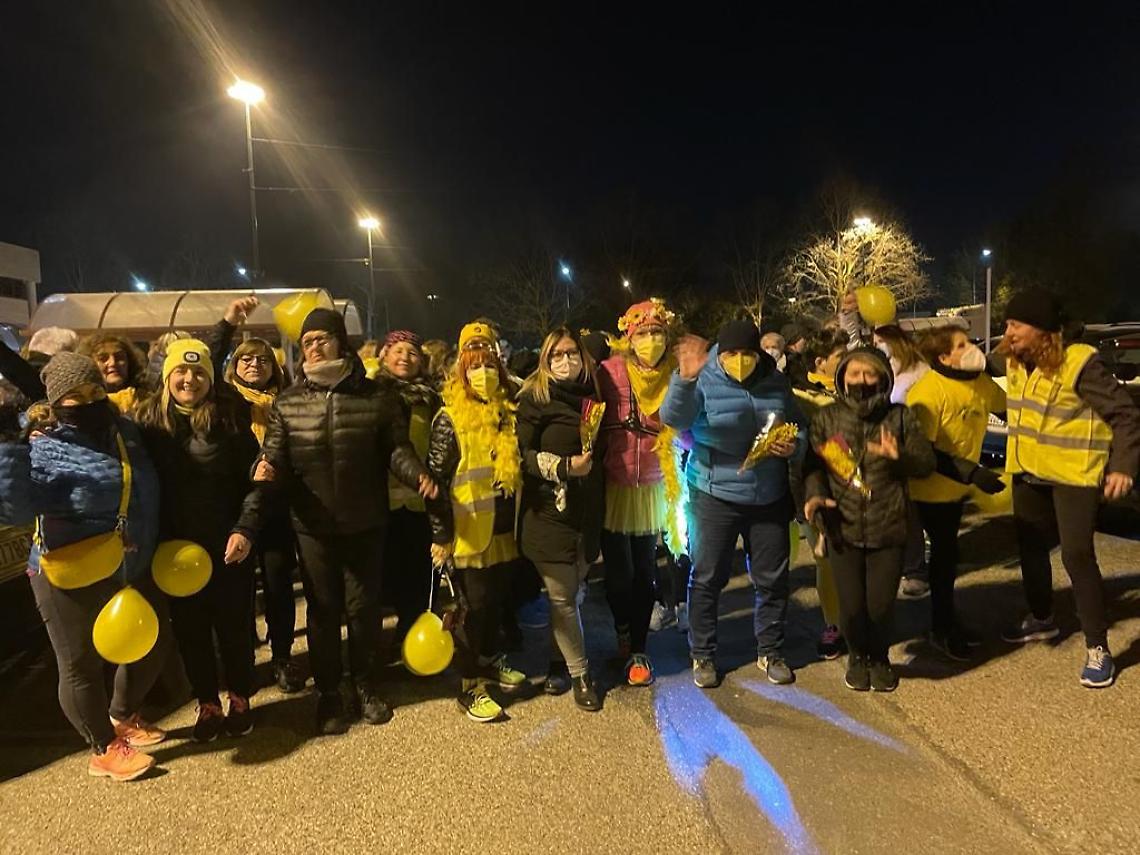 Yellow walk