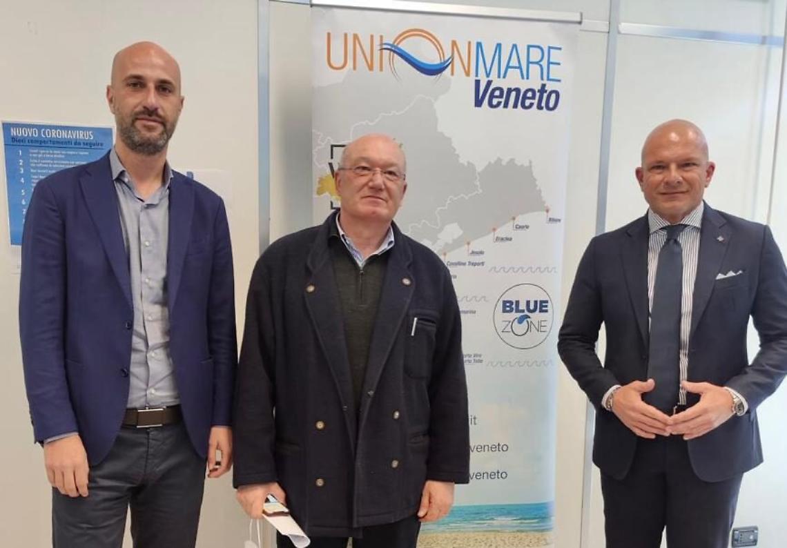 Vicepresidenti e Presidente Unionmare - Padovan-Prataviera-Berton