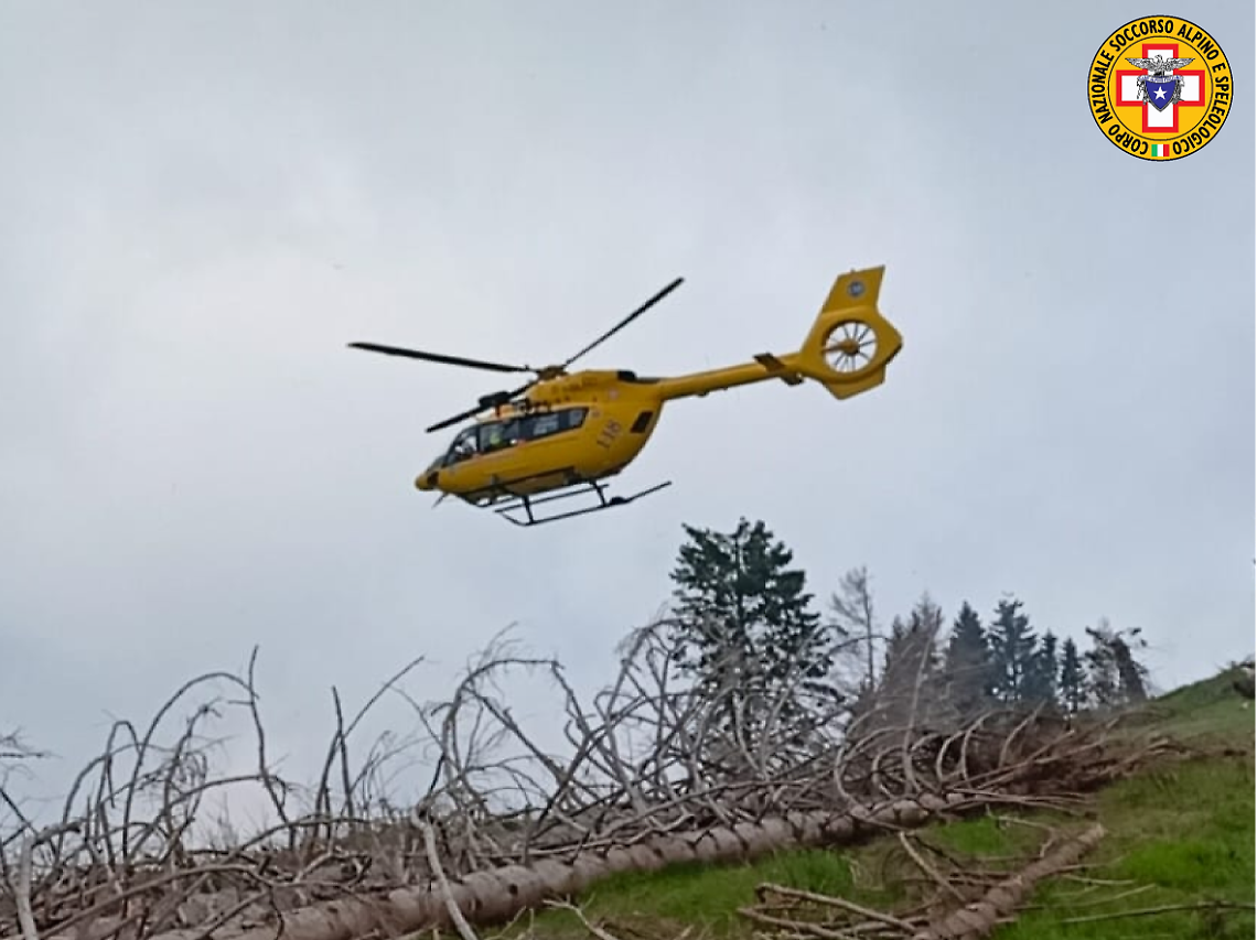 Incidente mortale boscaiolo Belluno