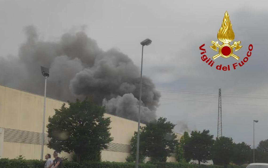villaverla incendio