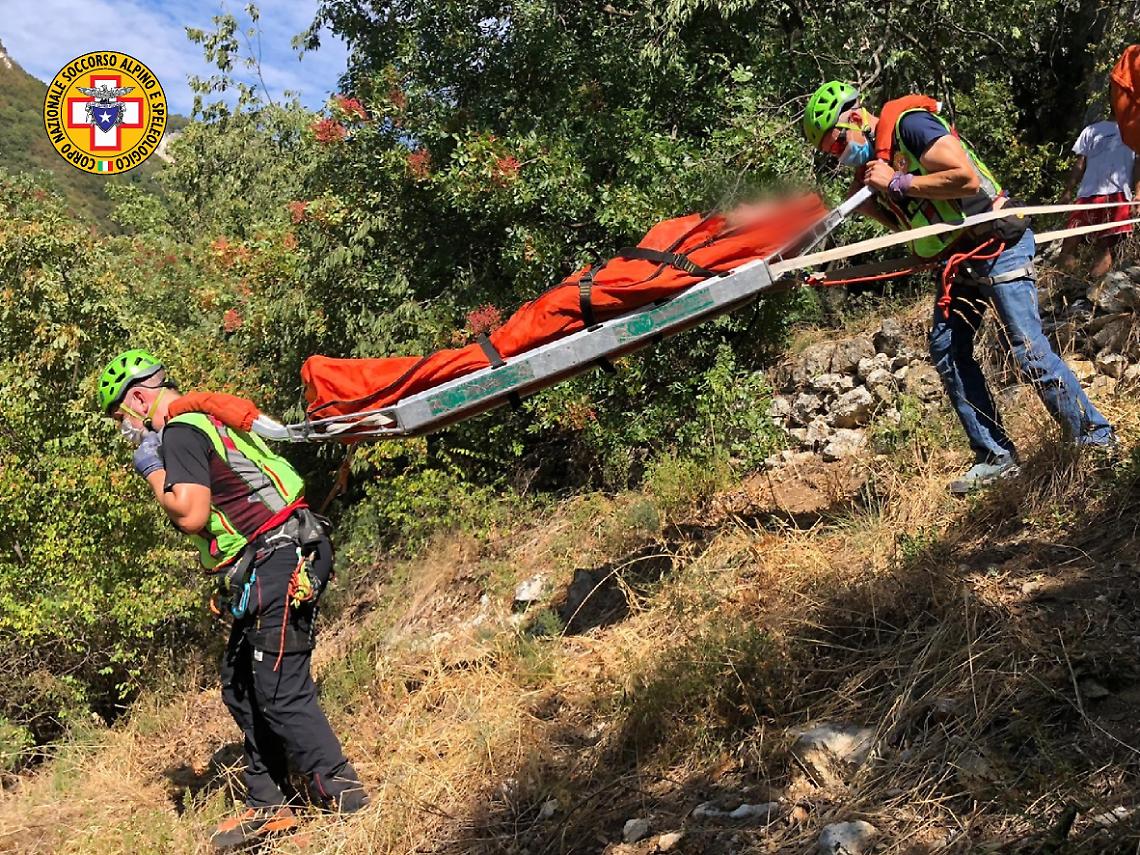 Lumignano cade nella palestra di roccia