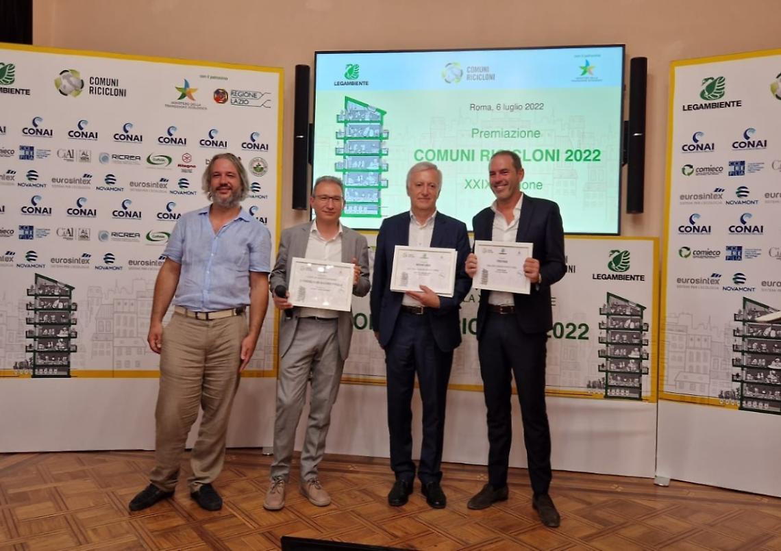 premiazione comuni ricicloni