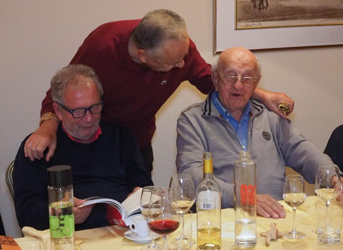 Gino Rigon con Corazzin e Spiller