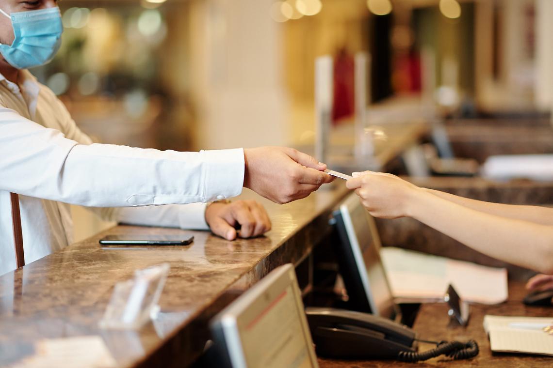 Paying for room service