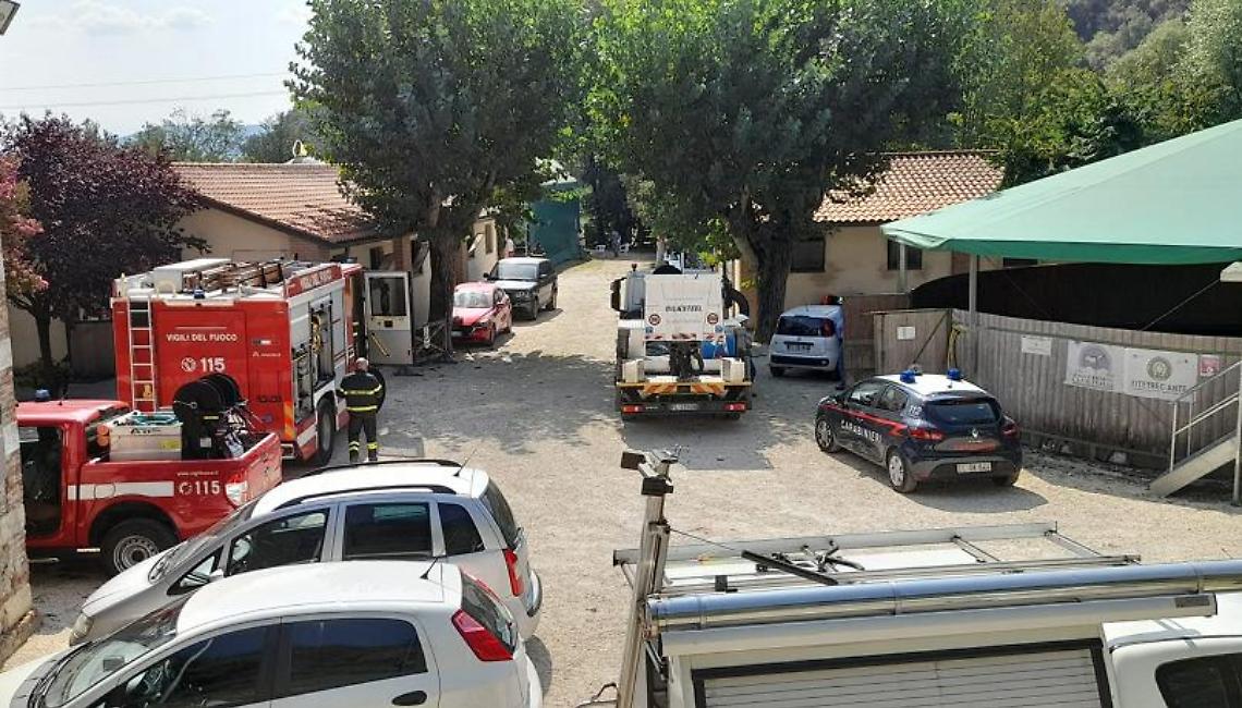 Montecchio Maggiore maneggio folgorato