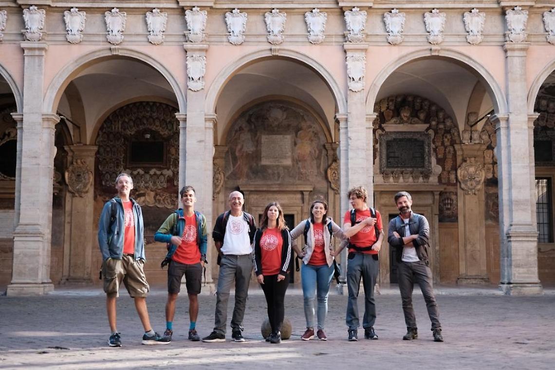 Partenza da Bologna degli Studenti Unipd