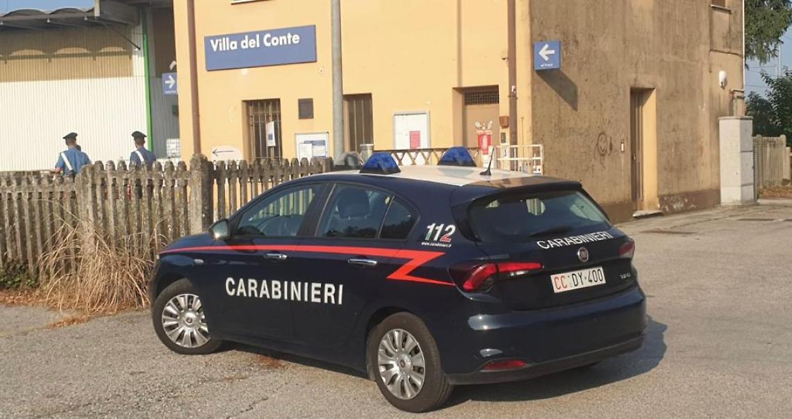 carabinieri villa del conte stazione