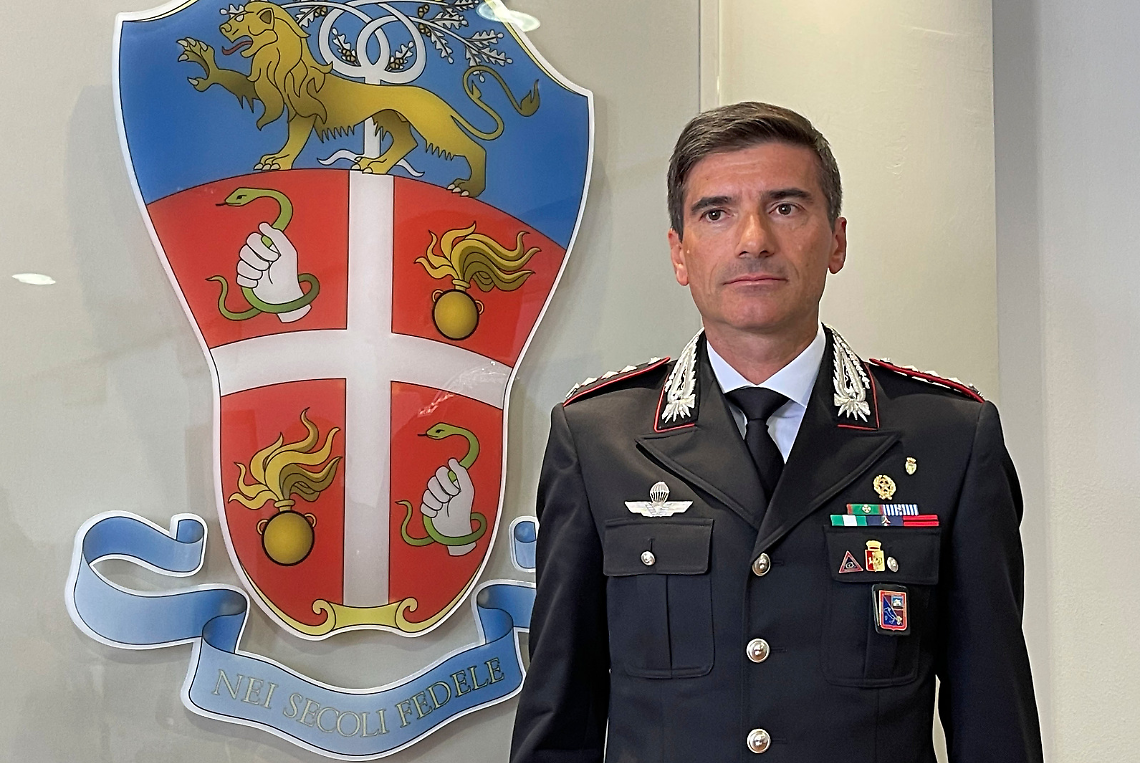 Il generale di brigata Michele Cucuglielli