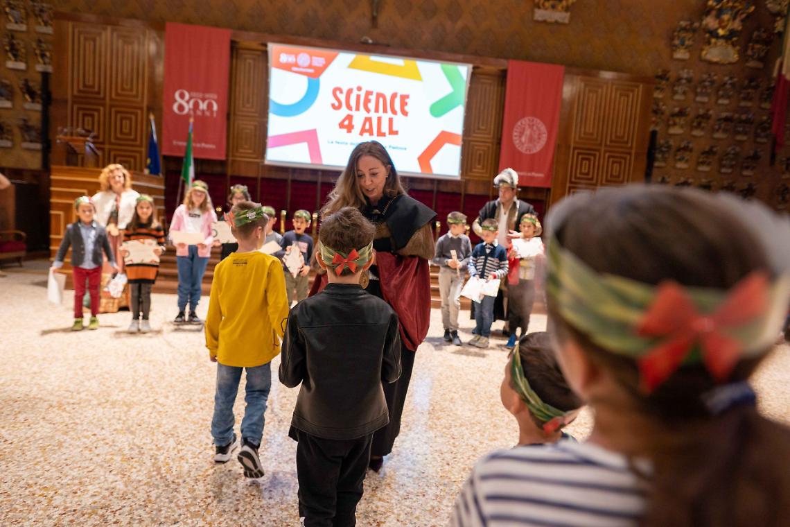 02/10/2022, Padova, Aula Magna. Science 4 all.